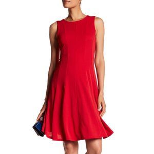Catherine Malandrino A-Line Red Dress